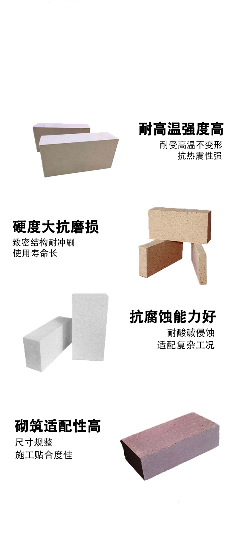 高温刚玉砖 锆刚玉砖 - 5