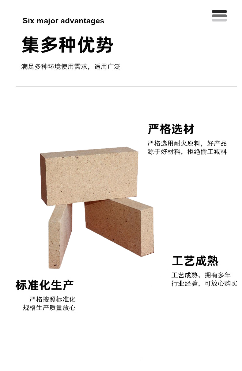 冶金行业用耐火材料\干熄焦炉用隔热粘土砖 粘土砖 - 4