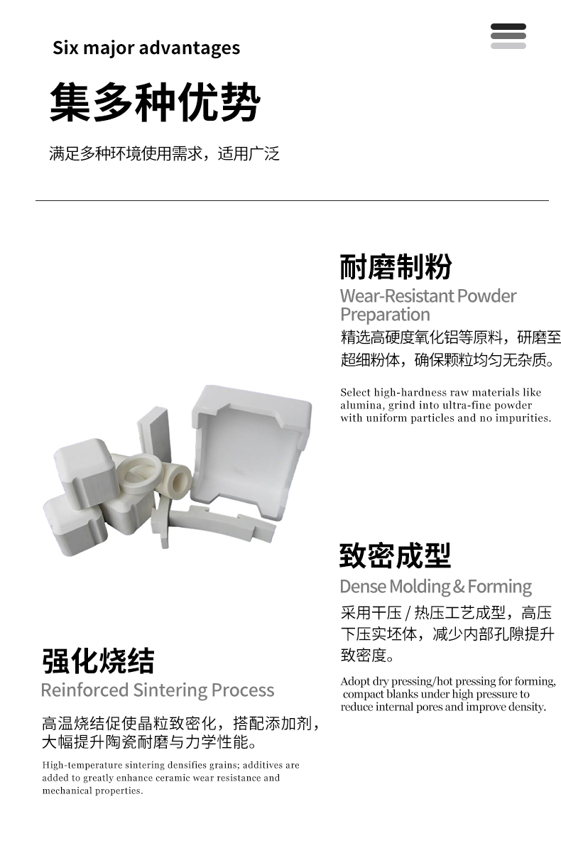 工厂生产氧化铝陶瓷柱塞 工业陶瓷 精抛光绝缘耐磨陶瓷件 - 4