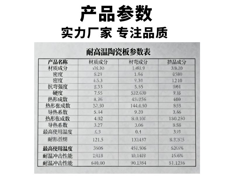 宜兴伟民制造 耐高温陶瓷板 使用寿命长 耐高温 - 6