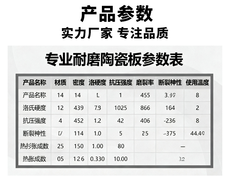 氧化铝陶瓷板 宜兴伟民 耐磨陶瓷板 - 6