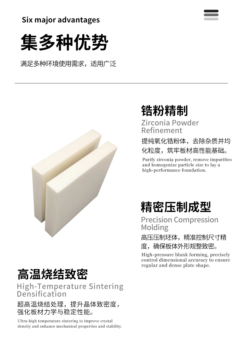 宜兴伟民制造氧化锆陶瓷板棚板 莫来石刚玉陶瓷板棚板 陶瓷板耐磨 - 4