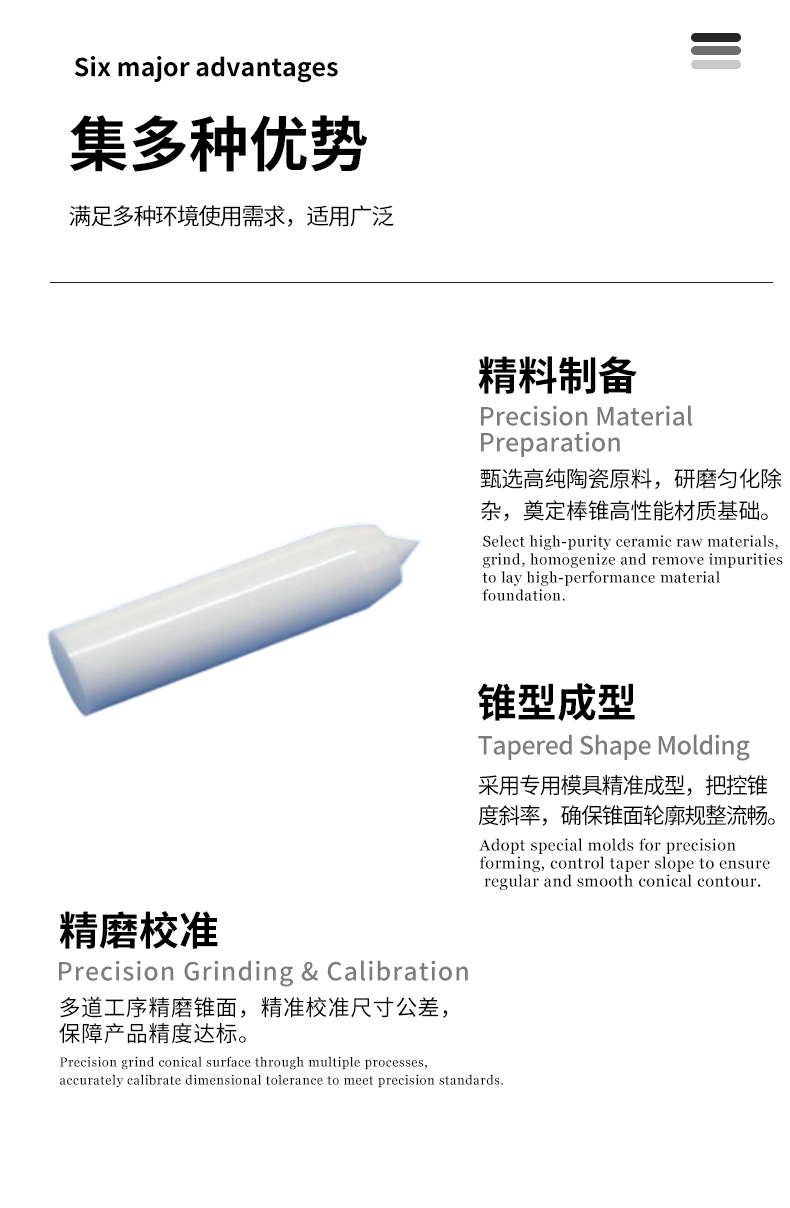 陶瓷棒 宜兴伟民 精密陶瓷棒锥 - 4