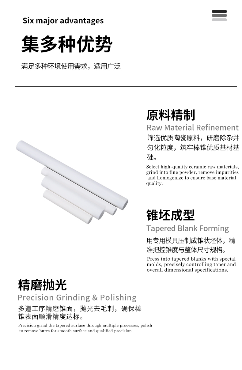 陶瓷棒 宜兴伟民 陶瓷棒锥 - 4
