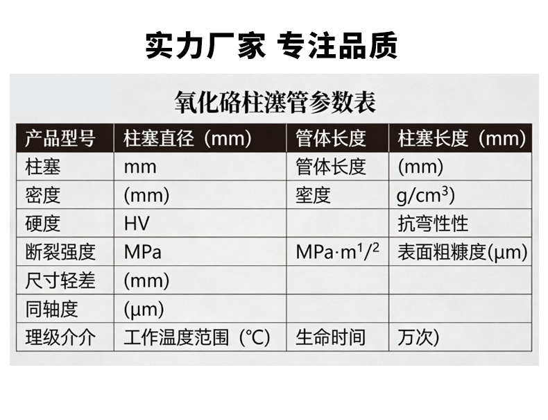 氧化锆柱塞管 - 6