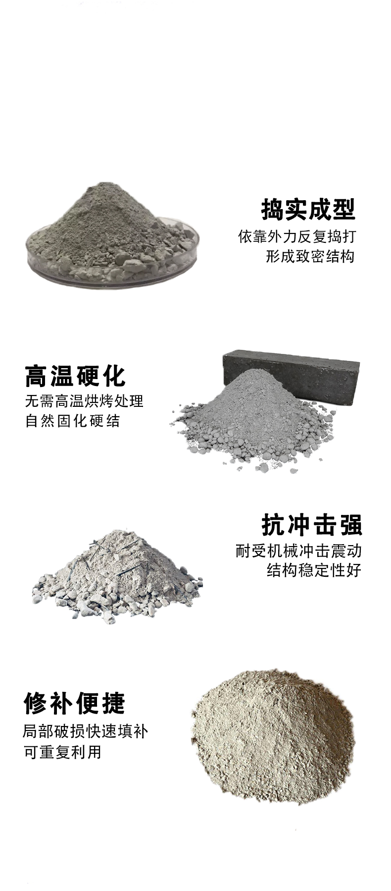 捣打料 高温捣打料 - 5