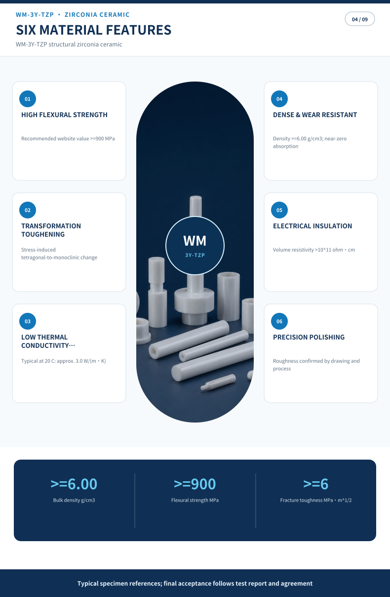 Zirconia Technical Ceramic Part - 4