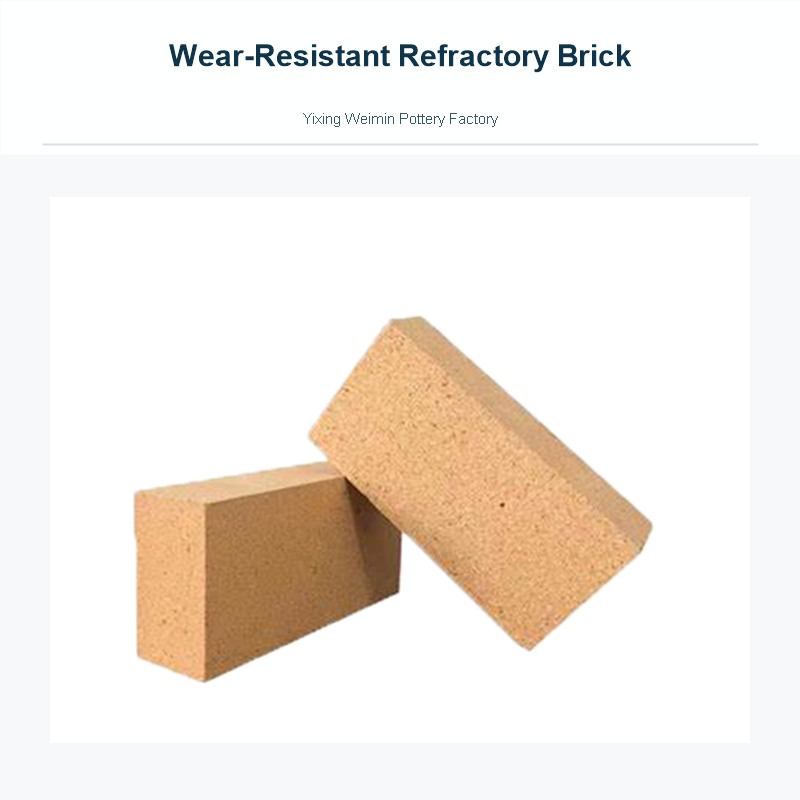 Wear-Resistant Refractory Brick