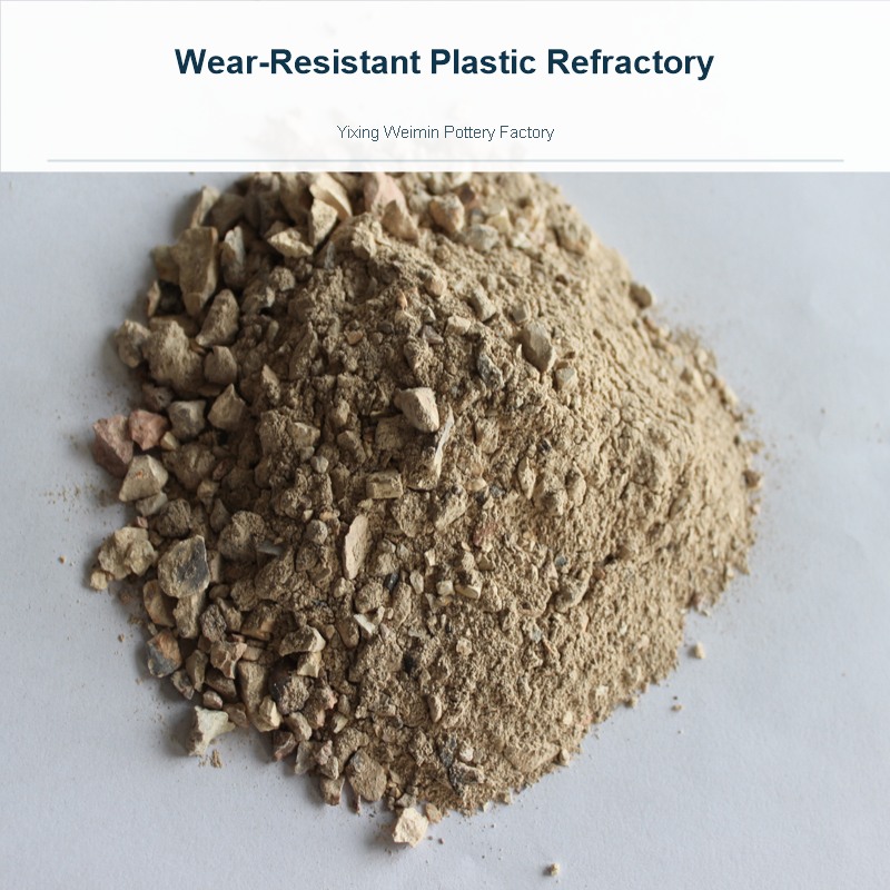 Wear-Resistant Plastic Refractory
