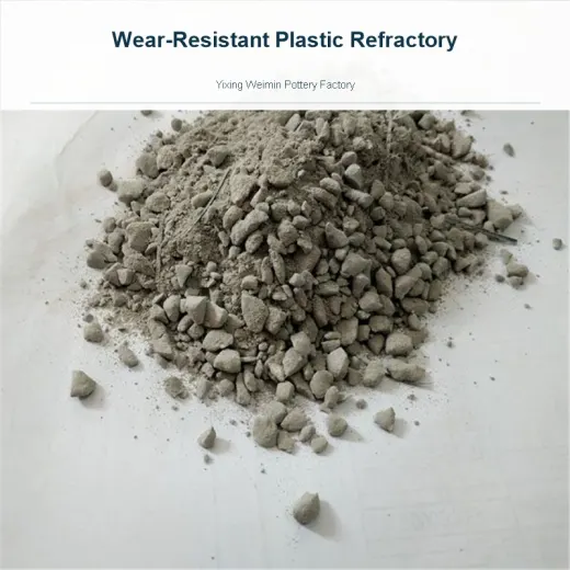 Wear-Resistant Plastic Refractory