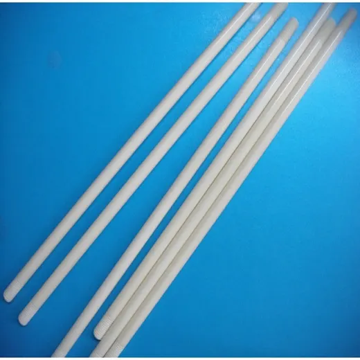 高铝瓷磨料氧化铝陶瓷管绝缘耐磨工业陶瓷棒陶瓷异形结构件