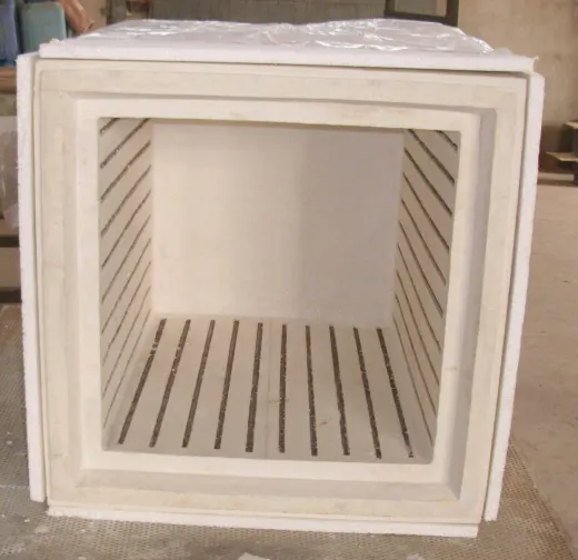 Fiber-Lined Ceramic Fiber Furnace Chamber